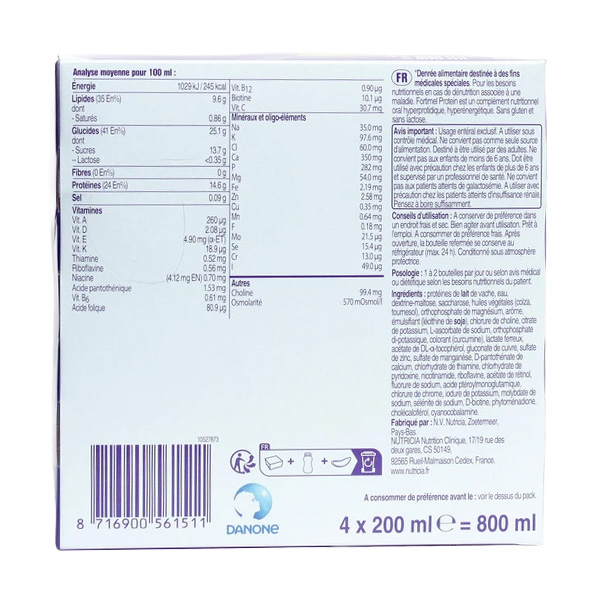 Nutricia Fortimel Protein boisson