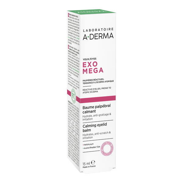 A Derma Exomega Baume palpébral calmant