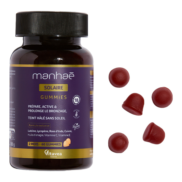 Manhaé solaire gummies