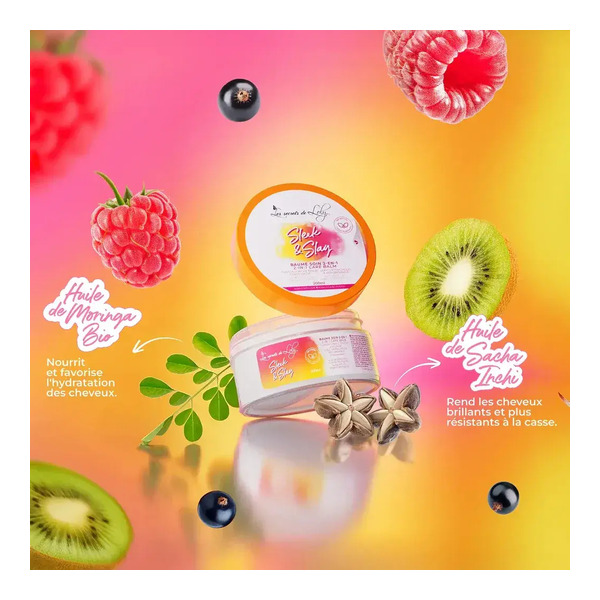 Les secrets de Loly Sleek & Slay baume soin 2 en 1