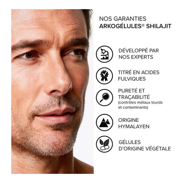 Arkogélules Shilajit gélules