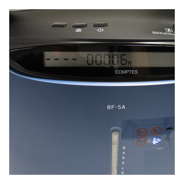 Concentrateur d'oxygène 5 litres 8F 5A Yuwell