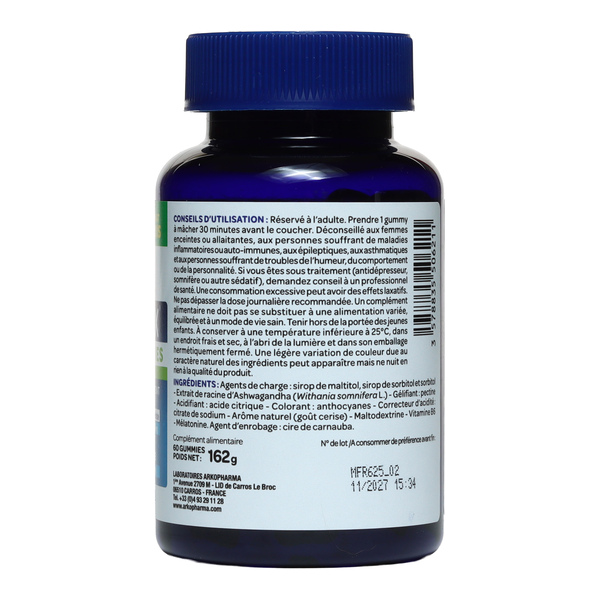 Arkorelax Sommeil Fort gummies mélatonine