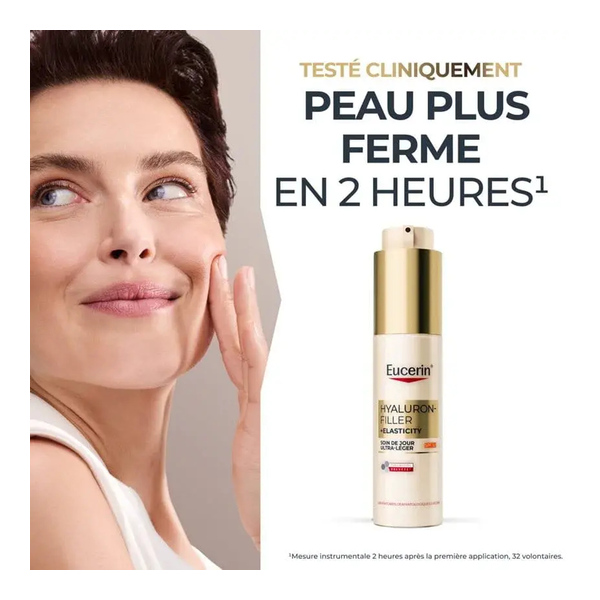 Eucerin Hyaluron Filler + Elasticity Soin de jour ultra léger SPF 50