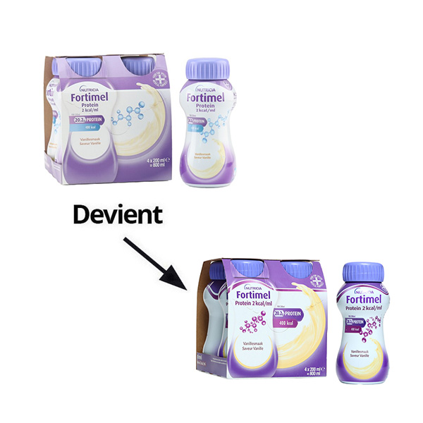 Nutricia Fortimel protein 2 kcal boisson