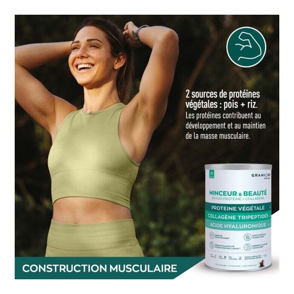Granions Protéines végétales Minceur et Beauté poudre