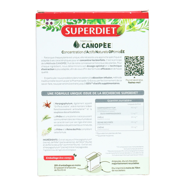 Super Diet Quatuor Articulations bio ampoules