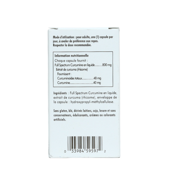 Solgar Full Spectrum Curcumine capsules