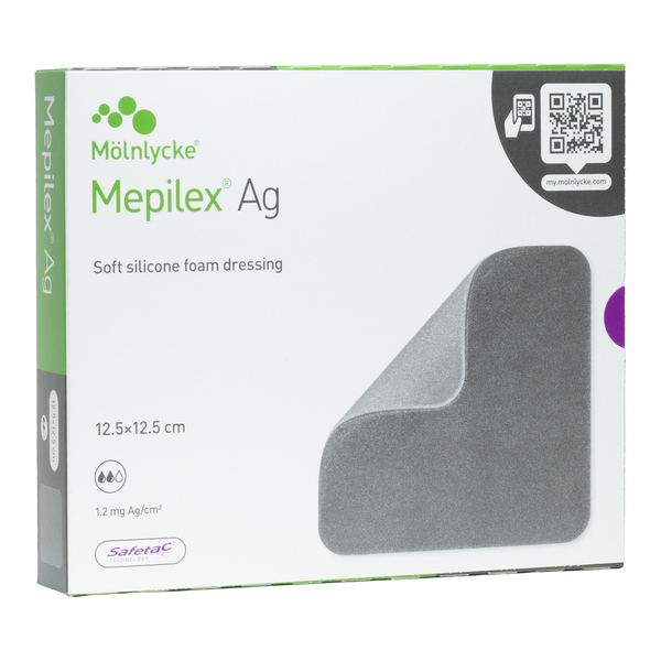 Mepilex AG pansement hydrocellulaire siliconé antimicrobien