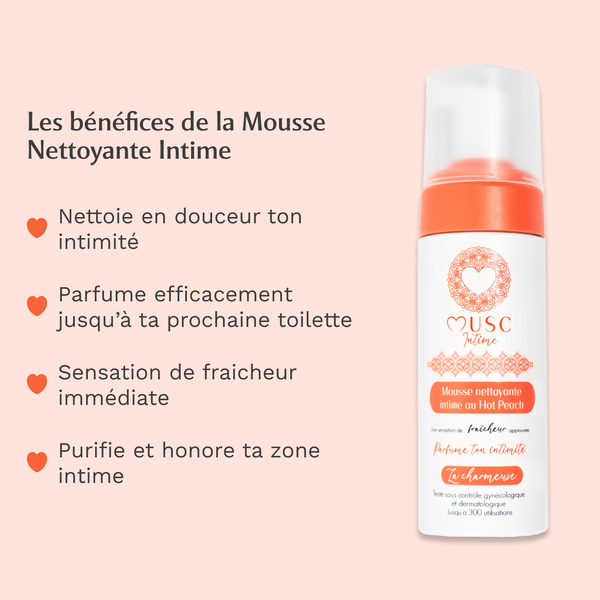 Musc Intime Mousse nettoyante