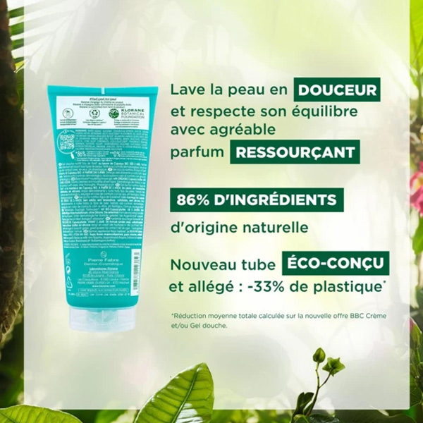 Klorane gel douche nutritif
