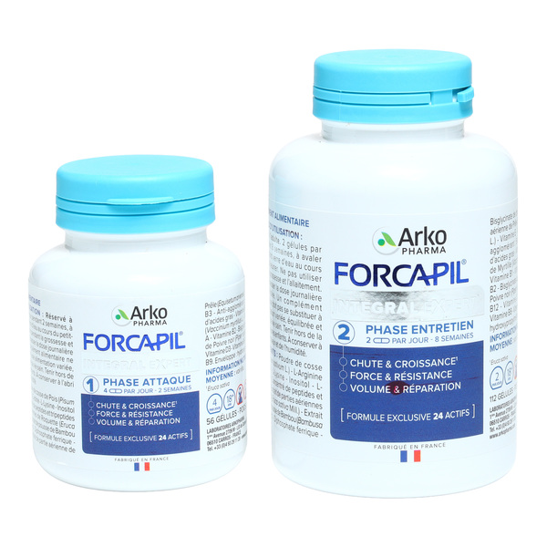 Forcapil Integral Expert cheveux et cuir chevelu gélules