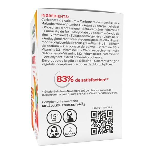 Azinc Vitalité gélules multivitamines