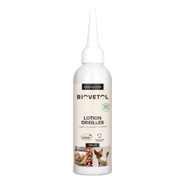 Biovetol Lotion oreilles chien et chat