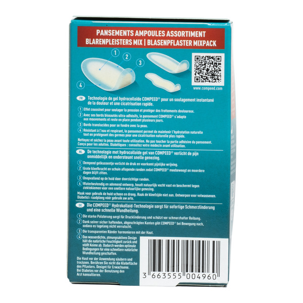 Compeed ampoules assortiment de pansements