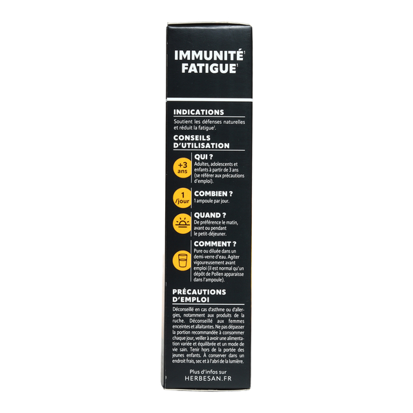 Herbesan Immunité Fatigue ampoules