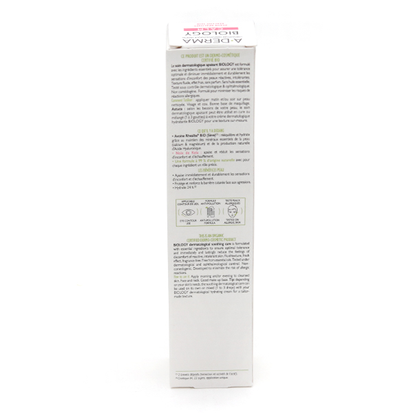 A Derma Biology Calm Soin dermatologique apaisant Bio