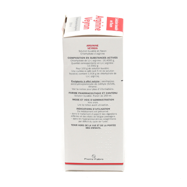 Arginine Veyron solution buvable