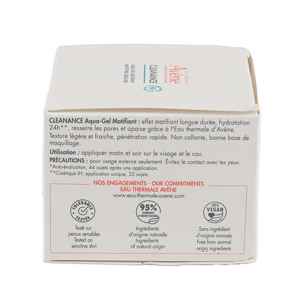 Avène Cleanance aqua gel matifiant