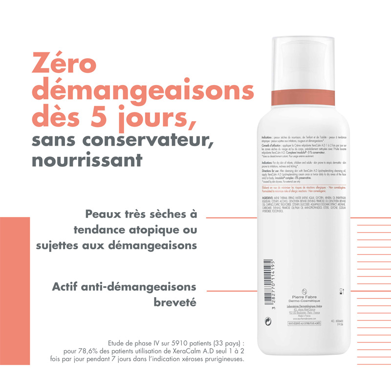 Avène Xeracalm AD crème relipidante