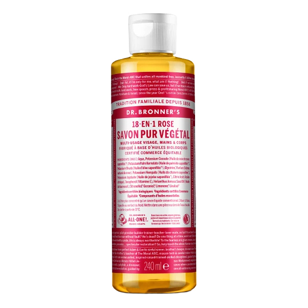 Dr Bronner's savon liquide