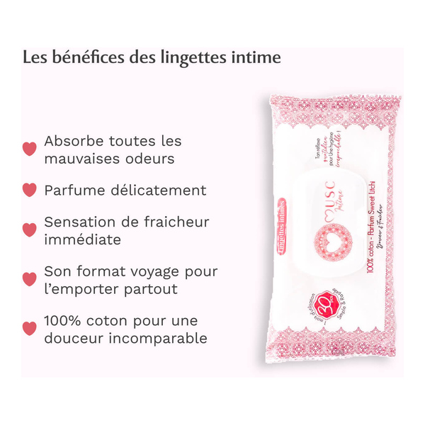 Musc Intime Lingettes intimes