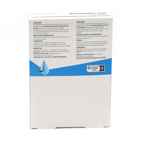 Désomédine collyre antiseptique unidoses