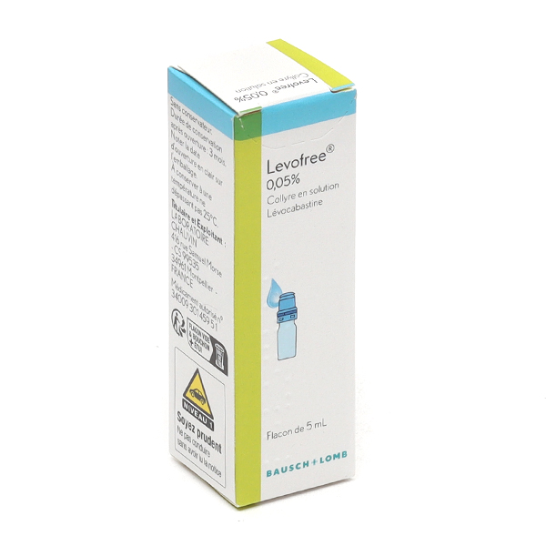 Levofree 0,05 % collyre