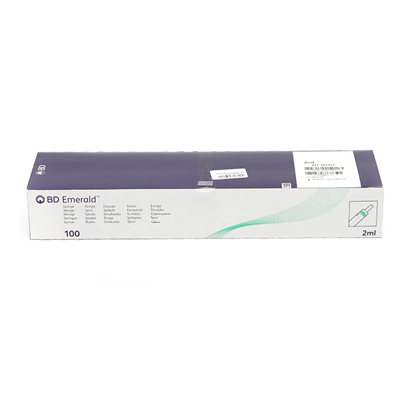 BD Emerald seringues 3 pièces x 100