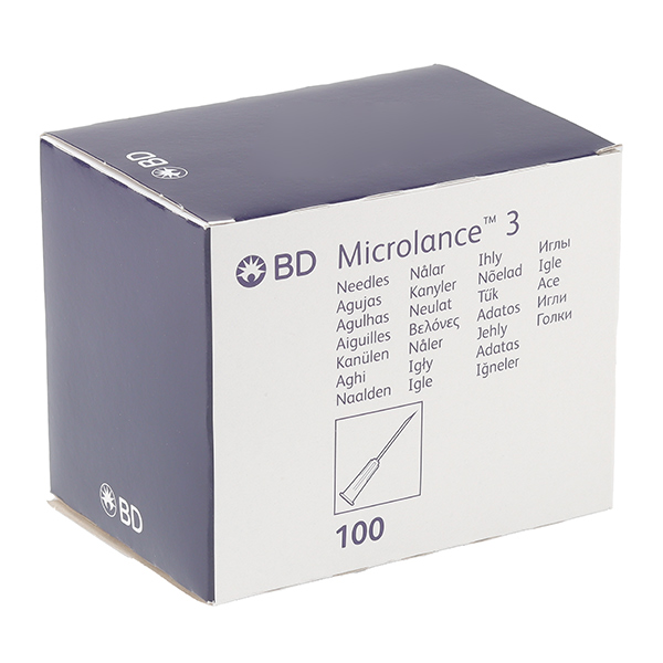 BD Microlance 3 Aiguille hypodermique x100