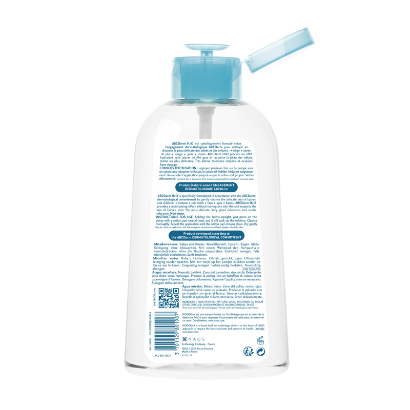 Bioderma ABCDerm H2O solution micellaire