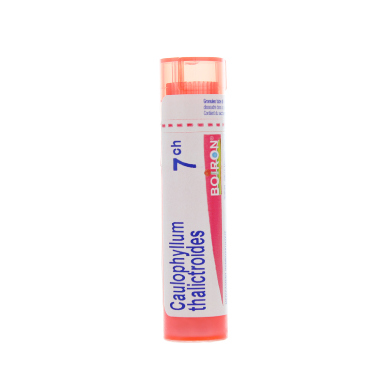 Caulophyllum thalictroides granules homéopathie Boiron