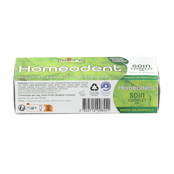 Boiron Homéodent dentifrice chlorophylle
