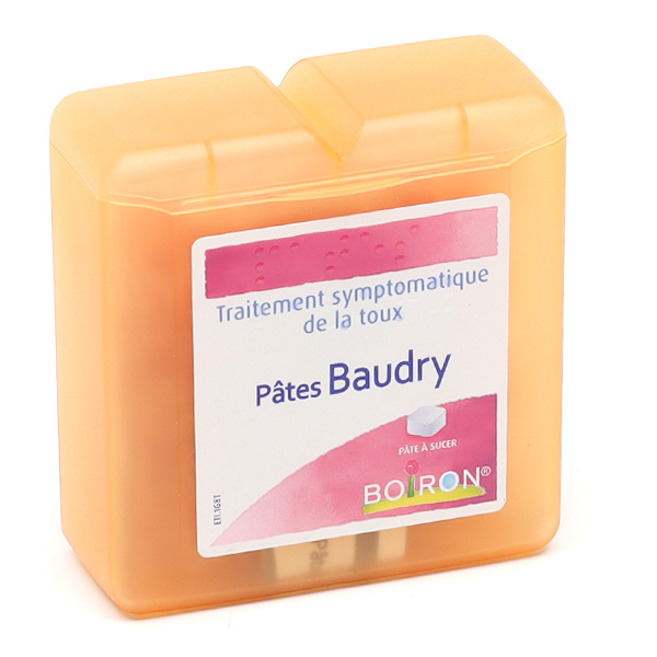Baudry pâtes homéopathiques Boiron