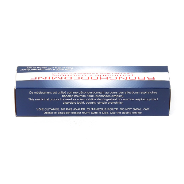 Bronchodermine pommade pour les bronches