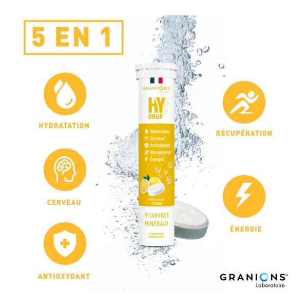 Granions Hydrop Vitamines et Minéraux comprimés