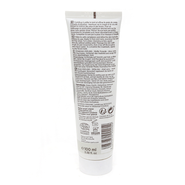Cattier gommage argile blanche bio