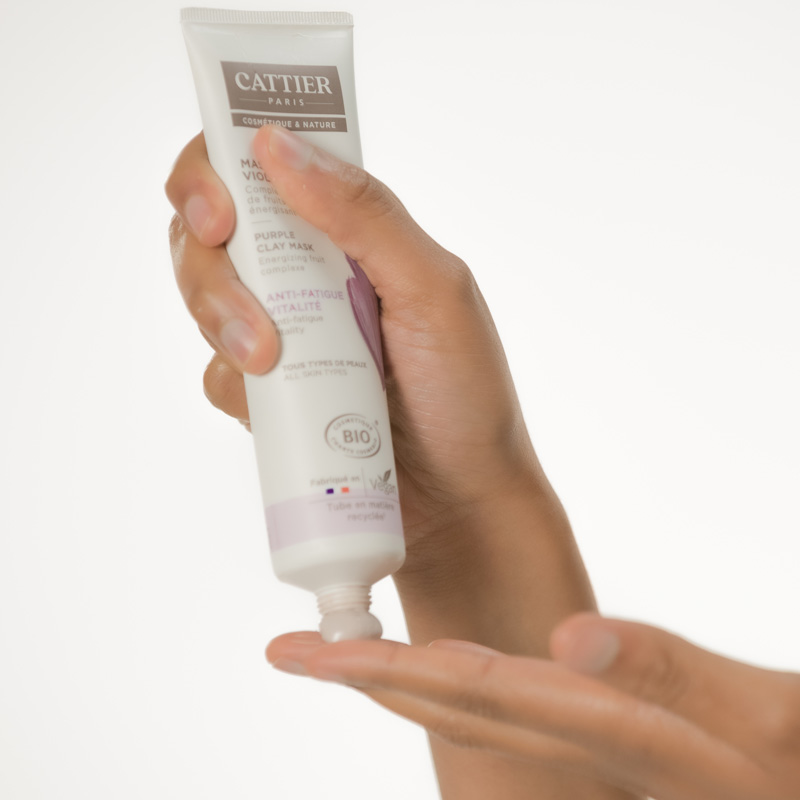 Cattier Masque Argile Violette Bio