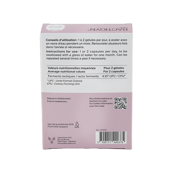 Bactigyn Oral gélules