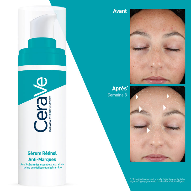 CeraVe Sérum Rétinol Anti-Marques