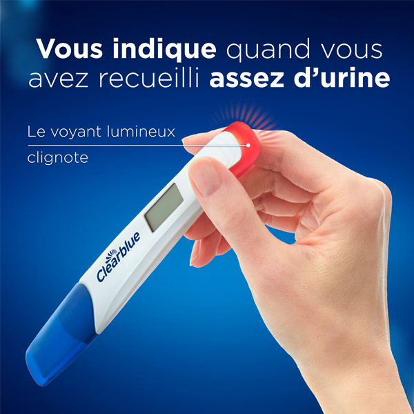 Clearblue Test de grossesse digital précoce