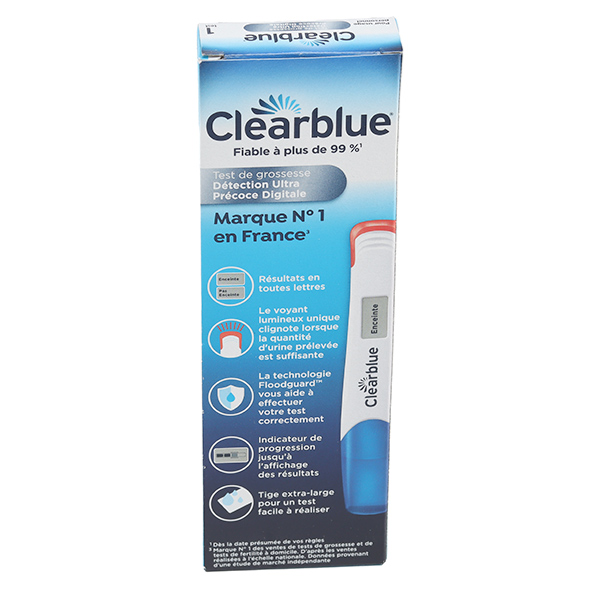 Clearblue Test de grossesse digital précoce