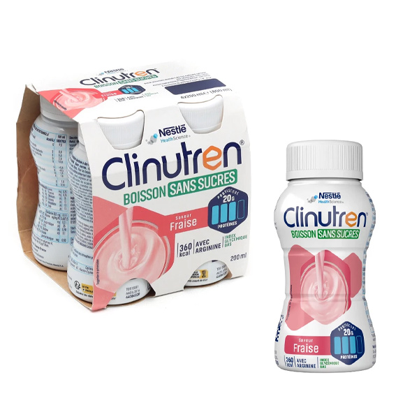 Clinutren boisson hyperprotéinée sans sucres