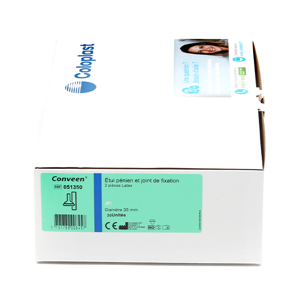 Coloplast Etui pénien avec joint de fixation Conveen