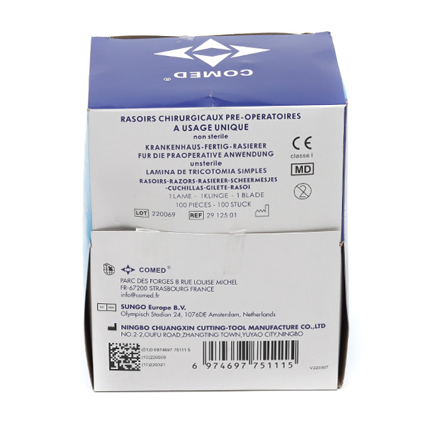 Comed Rasoirs chirurgicaux 1 lame