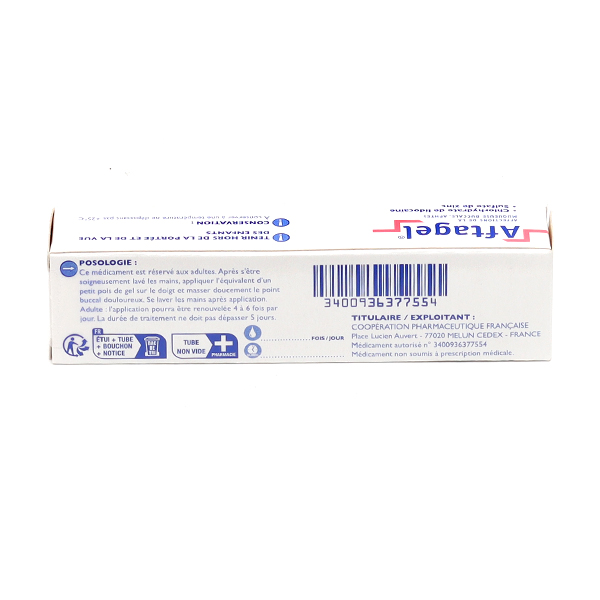 Aftagel gel buccal