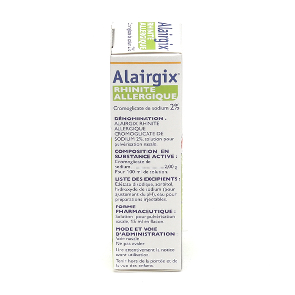 Alairgix Rhinite Allergique spray nasal