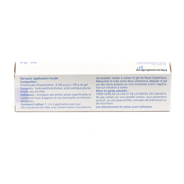 Hexomedine gel antiseptique