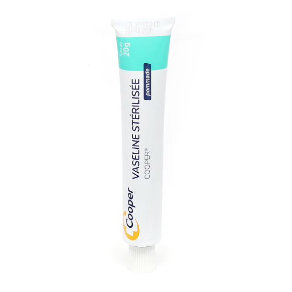 Vaseline stérilisée Cooper