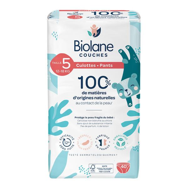 Biolane couches culottes bébé